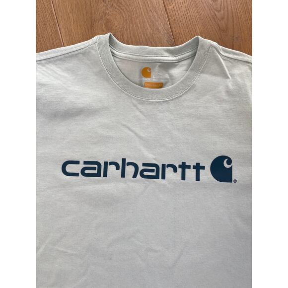 Women’s Mint Green NWOT Carhartt Original Fit T-shirt - Picture 2 of 6